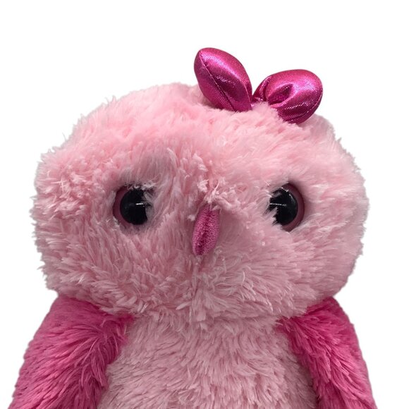 Aurora World Girlz Nation Snow Owl Pink Soft Plush Stuffed Animal 13" - Picture 2 of 6